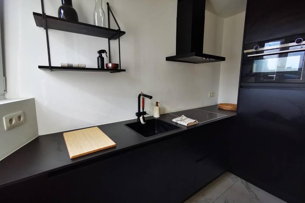 De Flat - Licht En Luxueus Appartement Bij Het Zuid Antwerpen Kültér fotó